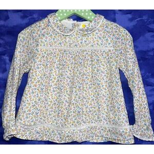Baby Boden Floral Long‎ Sleeve Shirt